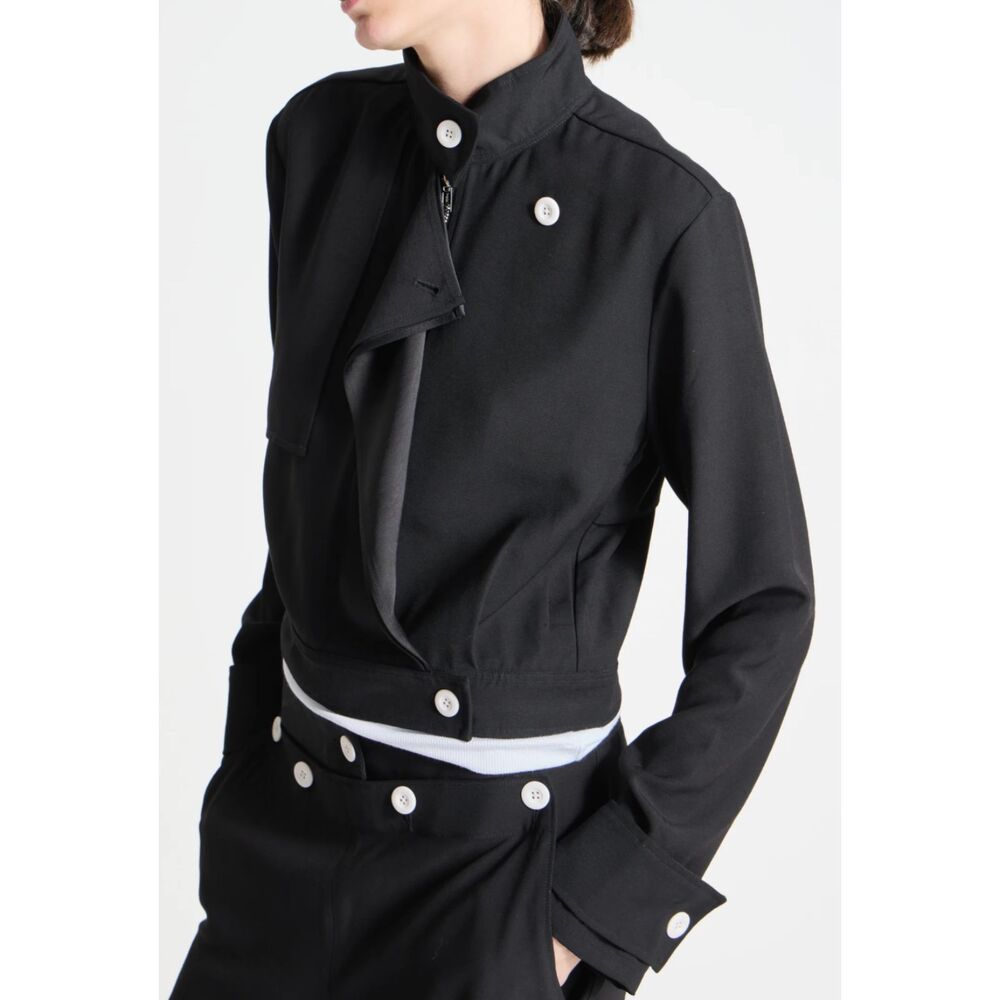 SAINT ART Paxton Bomber Light Jacket Black Small
